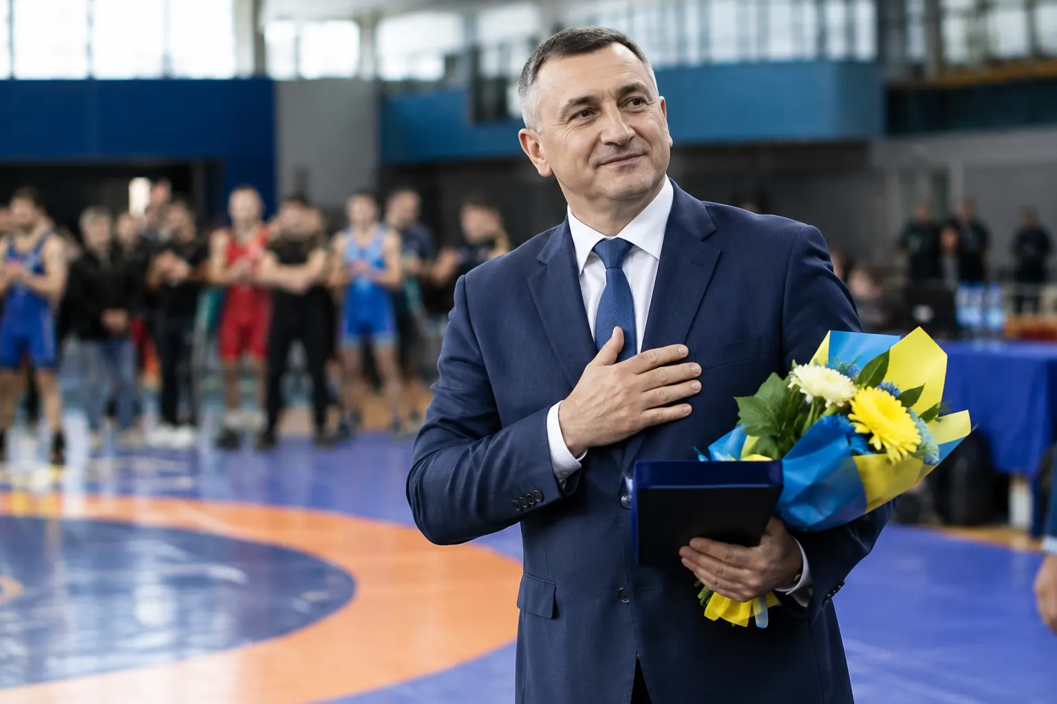 Президент Асоціації спортивної боротьби України Юрій Копитко відзначає день народження