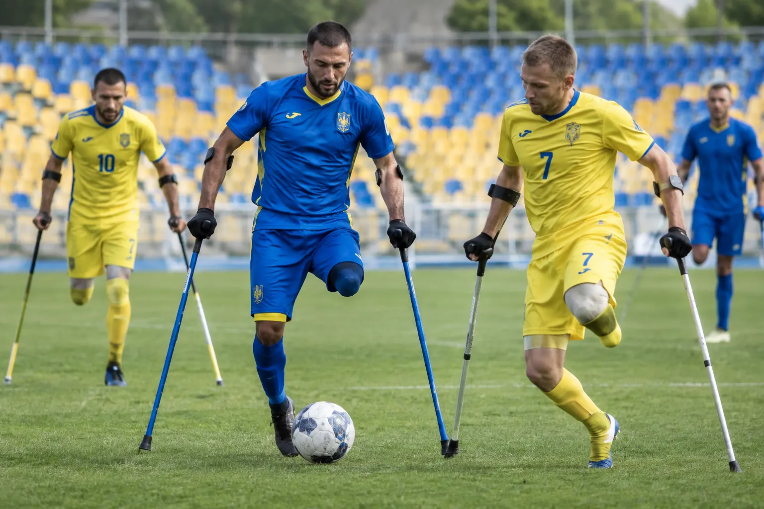 В Івано-Франківську відбувся 13-й тур Суперліги з ампфутболу